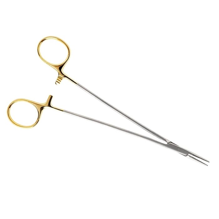 Cadio Vascular Surgical DeBakey Needle Holder – Delicate, Serrated ...