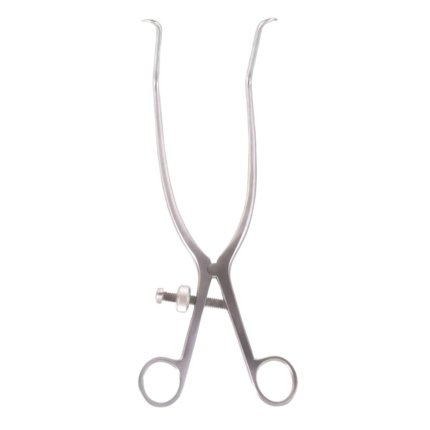 Neurosurgery Surgical Deep B-Z Retractor – Angled 90°, 3″ Deep, 5″ Spread