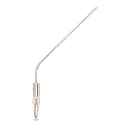 Neurosurgery Surgical Frazier Suction Tube – Angled, Working Length 6″, 12Fr