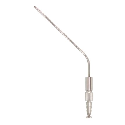 Neurosurgery Surgical Frazier Suction Tube – Angled, 10Fr, Working Length 4½″