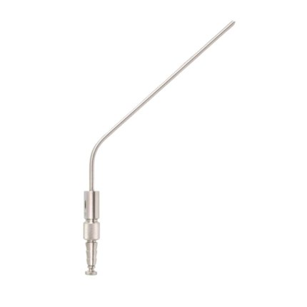 Neurosurgery Surgical Frazier Suction Tube – Angled, Working Length 6″, 11Fr