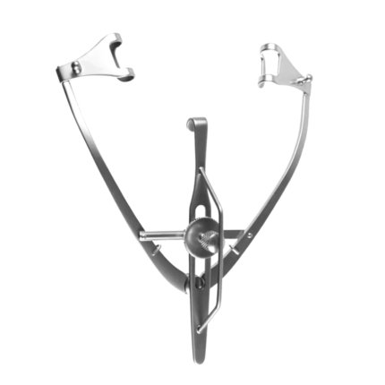 Guyton Park Eye Speculum – Vertical Posts, Fenestrated Blades