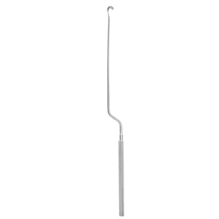 Dermatology & Holloware Hardy Type Enucleator – 9½″ Reverse Curved