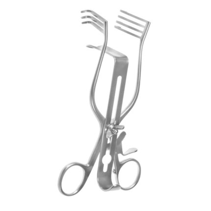 Cardiovascular Surgical Henly Self-Retaining Retractor – Frame Only, 1 5⁄8″ Deep Forks