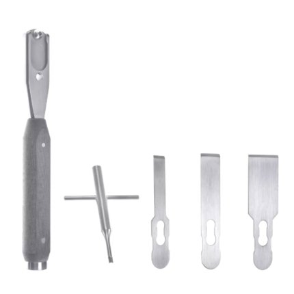 Dermatology & Holloware Interchangeable Chisel Blade Set