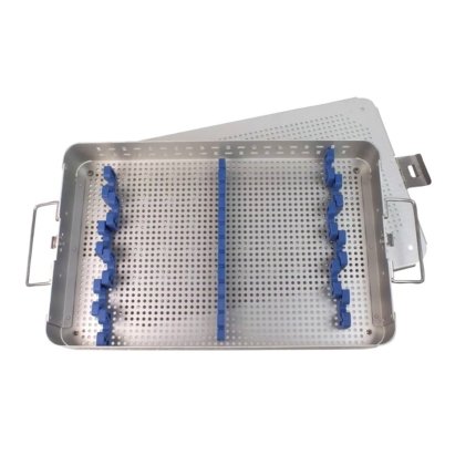 Dermatology & Holloware Micro Cervical Storage Sterilizing Case for 12 Instruments