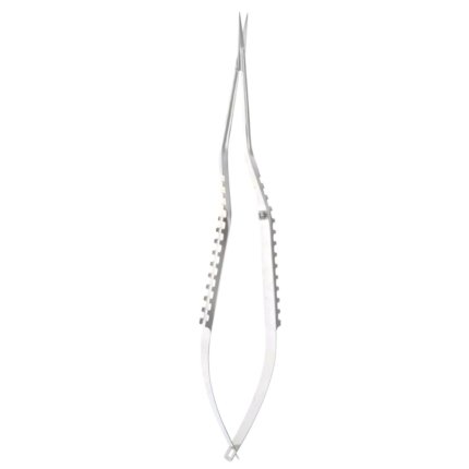 Neurosurgery Surgical Micro Scissors – Serrated Blades, 7 1/4″