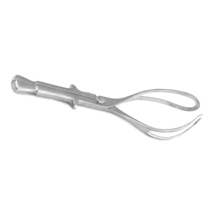 OB/GYN Naegele Obstetrical Forceps Curved 355 mm