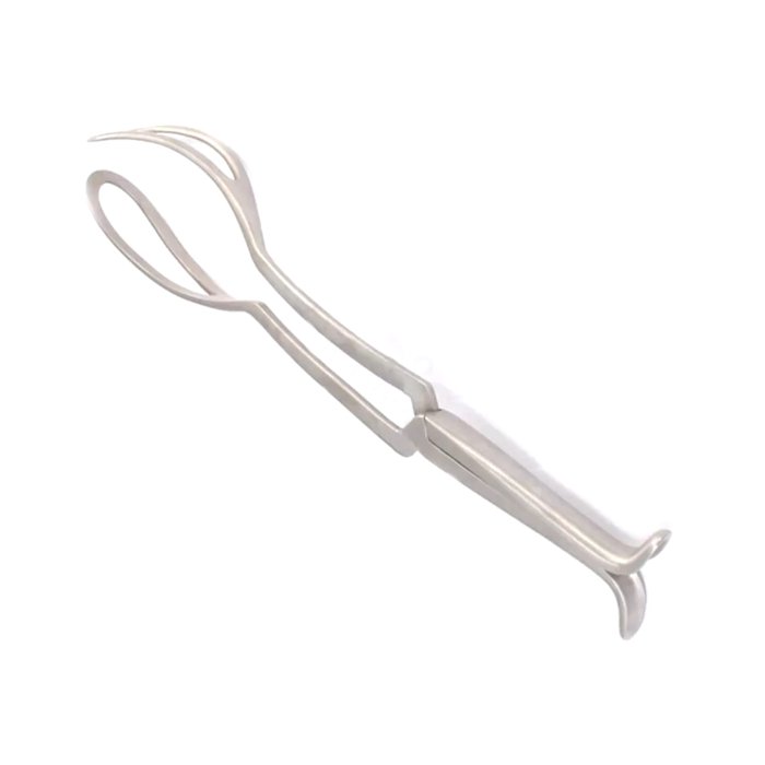 OB/GYN Piper Obstetrical Forceps Fenestrated Blades Curved Obstetrics ...