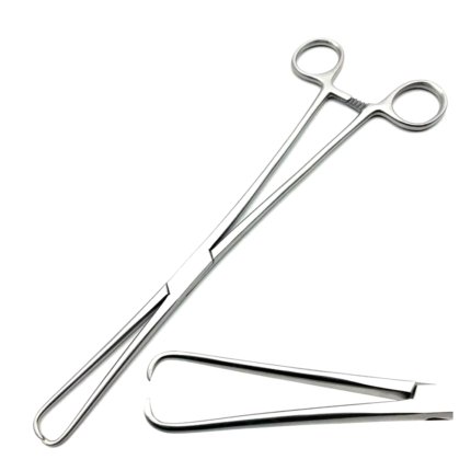 OB/GYN Pozzi Tenaculum Forceps Gynecology Instruments German Quality