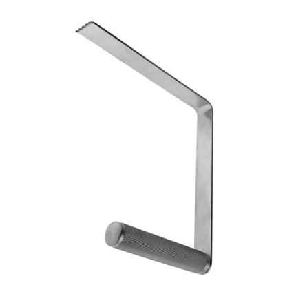 OB/GYN Right Angle Double Retractors Flat Hand Stainless Steel Surgical Instruments