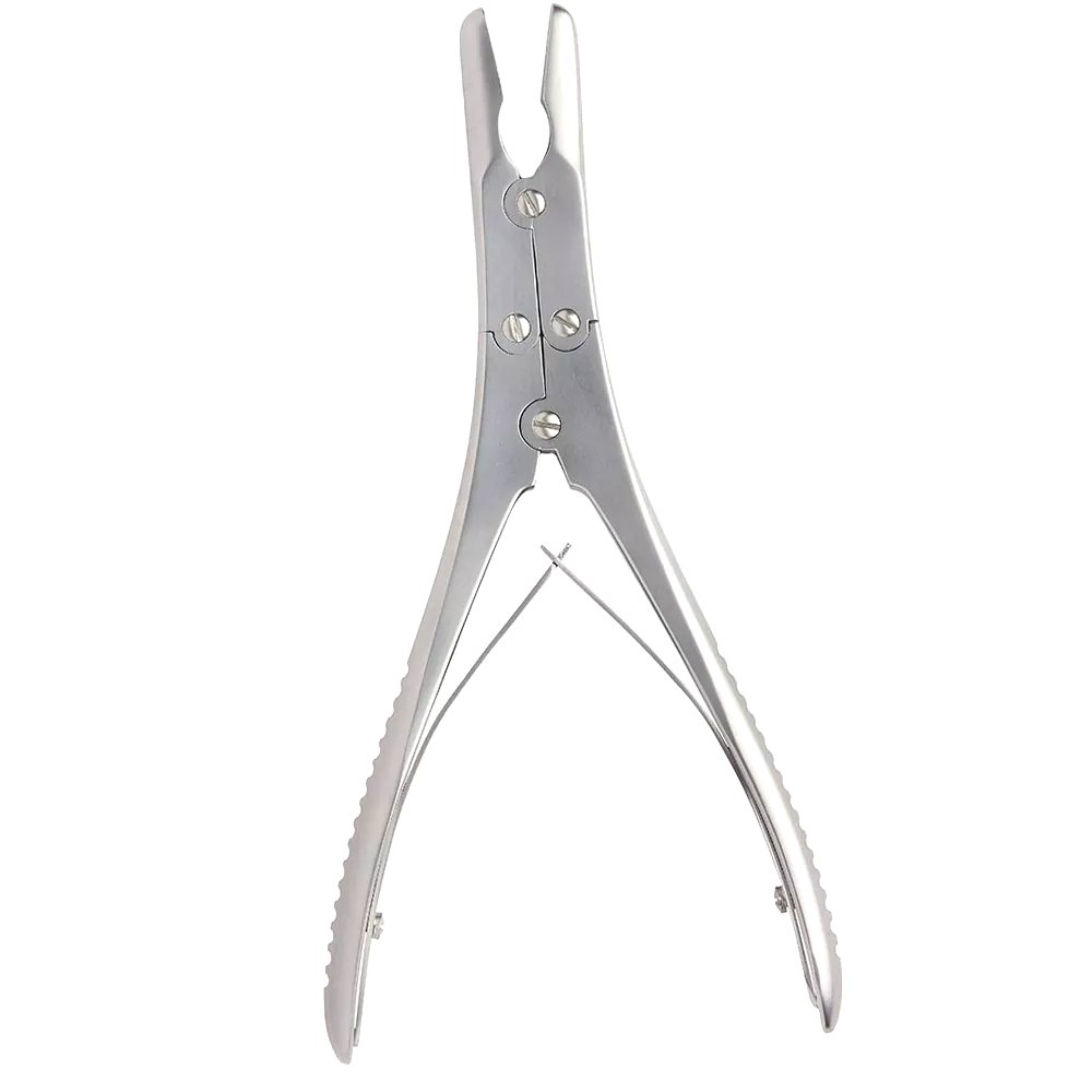 resized_processed_Ruskin Rongeur Double Action Bite Curved Bone Cutting Forceps Stainless Steel