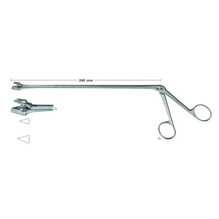 OB/GYN Schumacher Biopsy Rongeur Forceps Obstetric & Gynecology Instrument