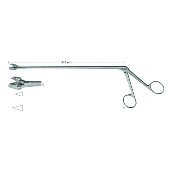 OB/GYN Schumacher Biopsy Rongeur Forceps Obstetric & Gynecology ...