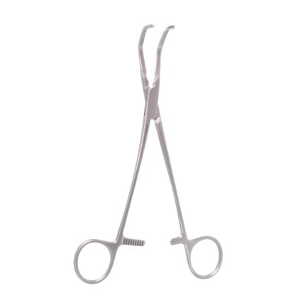 7 3/4″Tangential Occlusion Clamp – 3.5cm Length, 1.1cm Depth