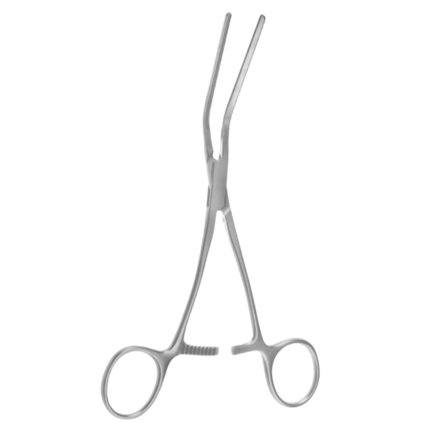 7″ Cooley Peripheral Vascular Clamp – Jaws 45°