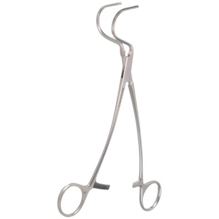 8 ½″ Wylie “J” Clamp – Jaws 3.3 cm Wide, 2.5 cm Deep