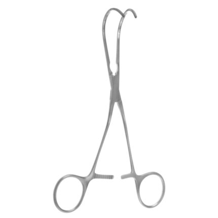 Cooley Acutely Curved Clamp – Medium Jaw – Cardiovascular