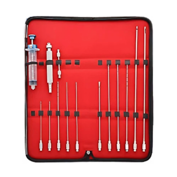 Transfer Instruments Box Liposuction Cannulas Set – 12-Piece Fat Transfer Instruments A+ Quality ...