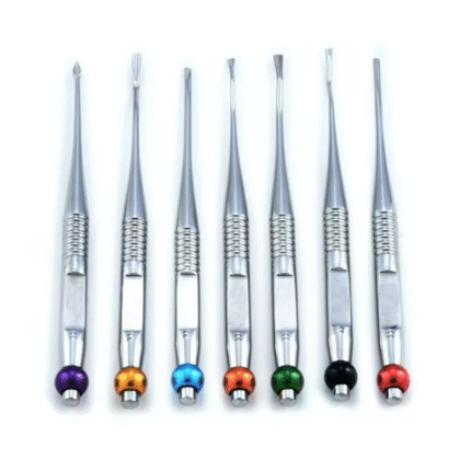 Luxating Elevators – PDL Precise Tips, 7-Piece Dental & Veterinary Surgical Instruments