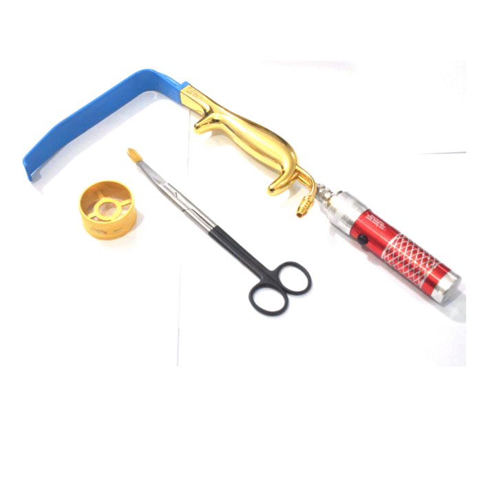 Solz Racket Retractor Tebbett’s Breast Augmentation Retractor – 150mm x 25mm, Insulated with ...