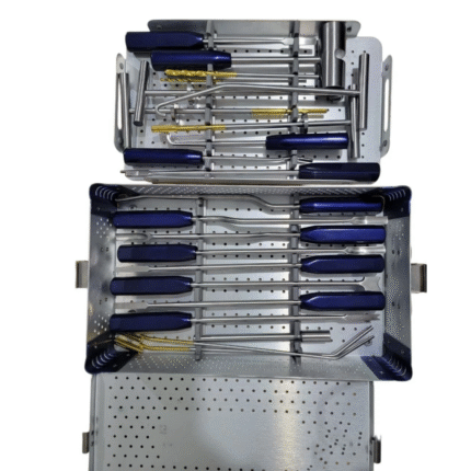 Orthopedic Bone Cement Removal Instruments Set – With Box, Top Quality