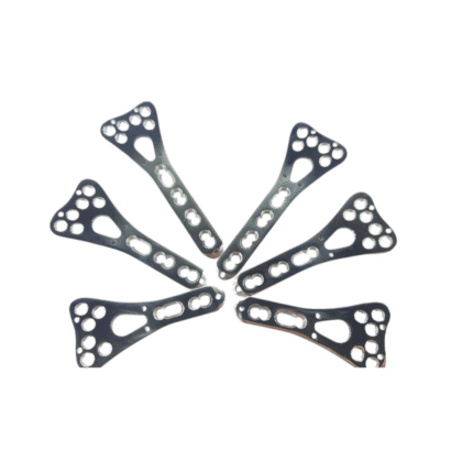 Locking Distal Radius Volar Plates – 2 to 4 Holes, Left & Right, LCP Screws, 80 Pieces