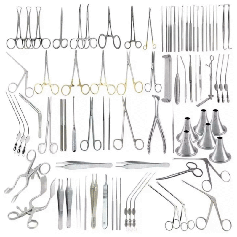 Tympanoplasty Instruments – 101-Piece Micro Ear Surgery ENT Instruments ...