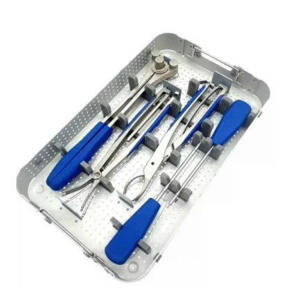 Spinal Lower Instrument Set – Orthopedic Plate Instrument Kit for Spine Surgery