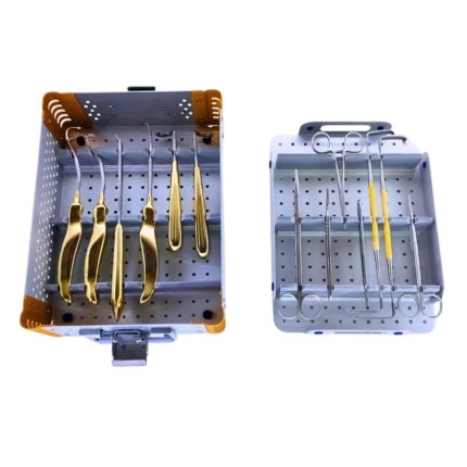 Rhinoplasty Nasal Surgical Instrument Set – High Quality, 12 Pcs with Box