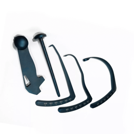 Bone Awl Set – 10 PCS Straight & Curved with Fiber Handles