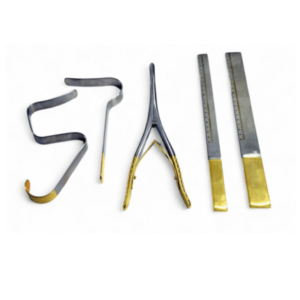 Gonzalez Detacher with Duck Bill Dissector – Complete Kit, Gold Plated