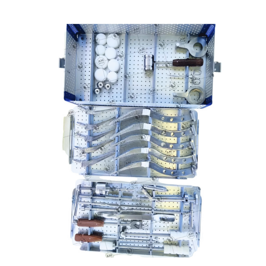 Modular Bipolar and Hip Replacement System Instrument Set - Surgical Mark
