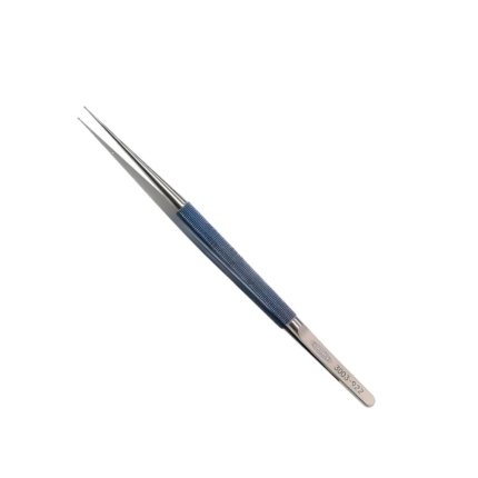 Titanium Scanlan Dennis Micro Ring Forceps – 18 cm Blue