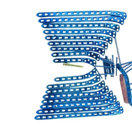 5mm Proximal Lateral Tibial Locking Plates (5–13 Holes) L & R with Screws (95 Pcs) – TT