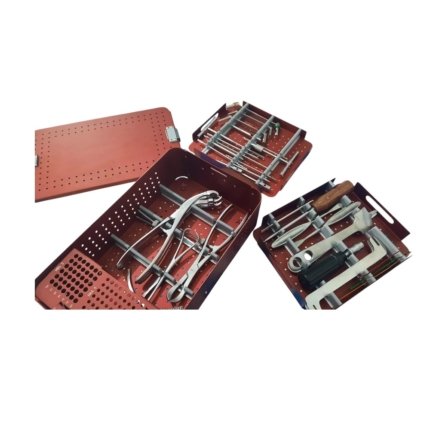 Locking Large Fragment Instrument Set with Excellent Box & Screw Tray