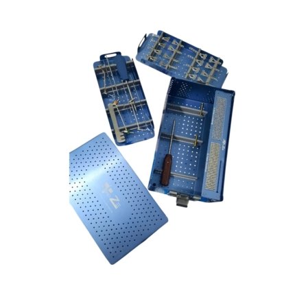 2.7mm Distal Volar Plates with Screws, Instruments & Box – 393 Pcs (Stainless Steel 316L)