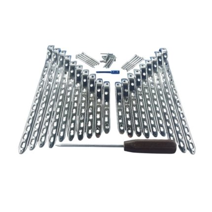 Locking Proximal Femur Plate (3–13 Holes, L & R) with LCP Screws – 144 Pcs (Stainless Steel 316L)