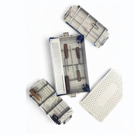 Herbert Screws Instrument Set with Screw Box – 19 pcs