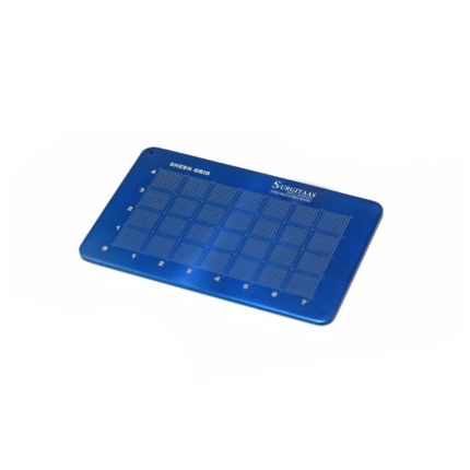 Sheen Grid – Titanium Blue Coated Stainless Steel Cartilage Grafts – Rhinoplasty