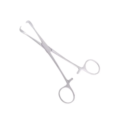 Lahey Vulsellum Forceps – Set of 2, 8", Straight, 3×3 Teeth, Premium Quality