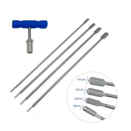 Orthopedics Reamer – Vertebra Intervertebral Disc Reamer, Replaceable Instrument