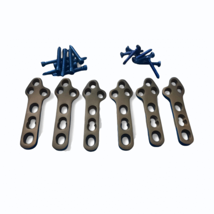 3.5mm TPLO Plates (64mm) Left & Right with Screws – Titanium (56 pcs)