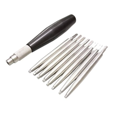 Bone Screw Driver Quick Coupling Handle Hex Head Orthopedic Instruments – 8 PCS