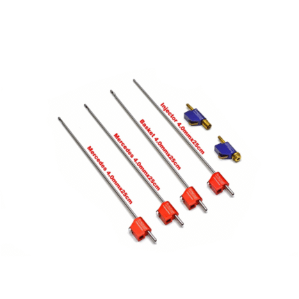 MicroAire PAL-Type Liposuction Cannulas – 4.0 mm x 25 cm – Set of 6 Reusable