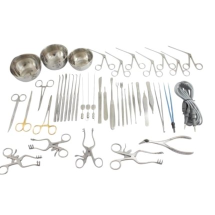 Tympanoplasty Micro Ear 43 PCs Set – ENT Surgery & Orthopedic Instruments