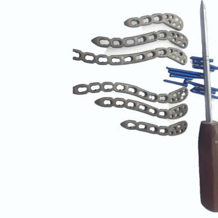 Superior Anterior Clavicle “S” Locking Plate – 3, 6 & 9 Holes, L & R – Titanium – 83 pcs