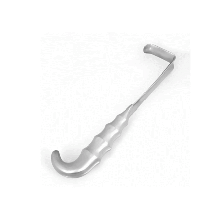 Richardson Retractor – 9½" (24.1 cm) With 1½" x 2½" Blade – Hollow Grip Handle