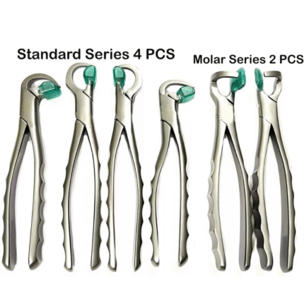 Dental Extraction Forceps – Standard Series 4 Pcs + 2-Pcs Molar Series