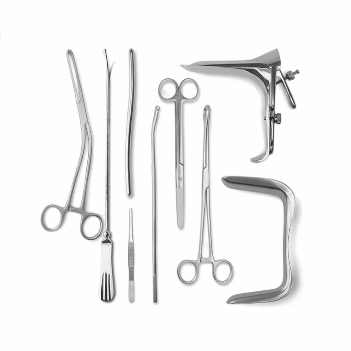 Basic Operative Set Basic Surgical – 9 Pieces Gynecology Surgical Instrument Set - Surgical ...
